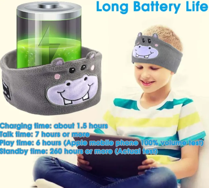 Cozy Animal Bluetooth Sleep Mask